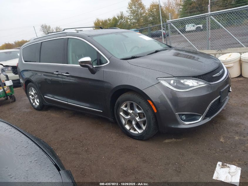 2017 CHRYSLER PACIFICA Gray VIN: 2C4RC1GG3HR588744