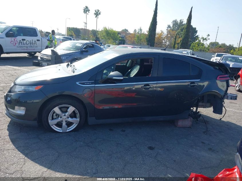 2014 Chevrolet Volt VIN: 1G1RF6E46EU169629 Lot: 43575555