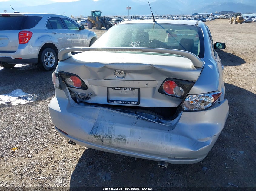 2007 Mazda Mazda6 I Sport Ve VIN: 1YVHP80C275M56841 Lot: 43575558