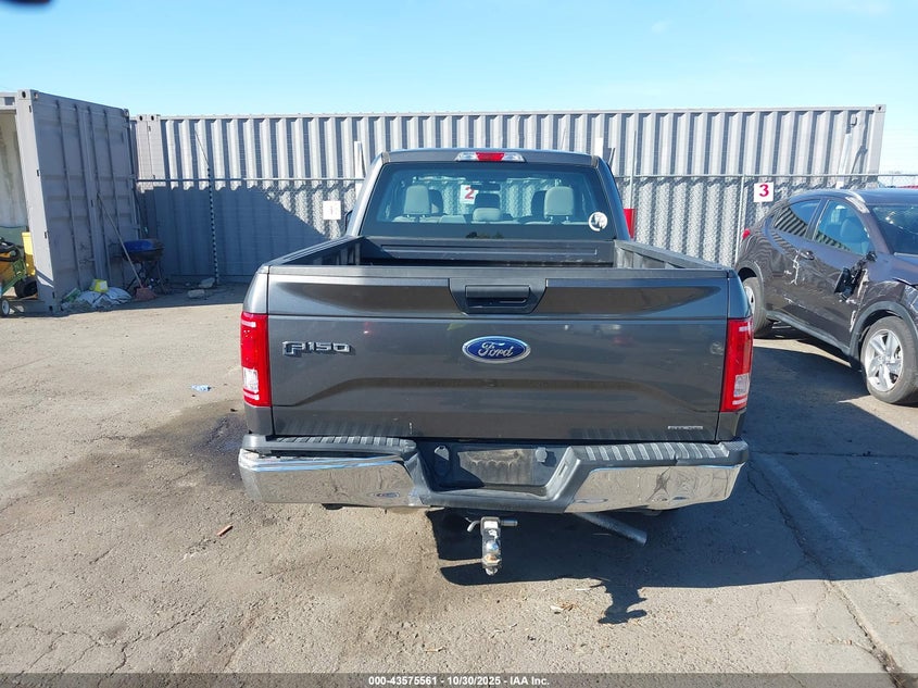 2016 Ford F-150 Xl VIN: 1FTEX1C84GKD96103 Lot: 43575561