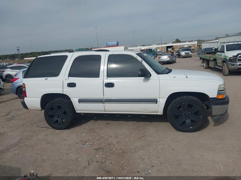 2004 Chevrolet Tahoe Ls VIN: 1GNEC13V14R107576 Lot: 43575571