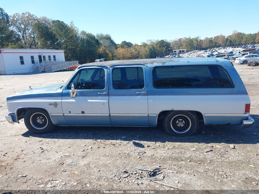1987 Chevrolet Suburban R1 VIN: 1GNER16K9HF162851 Lot: 43575593