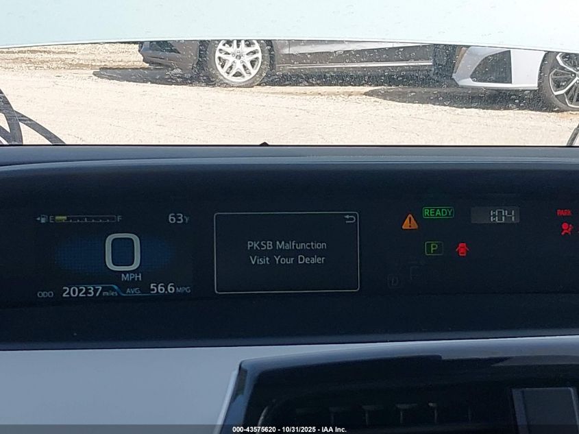 2021 Toyota Prius Xle VIN: JTDKAMFU2M3147447 Lot: 43575620