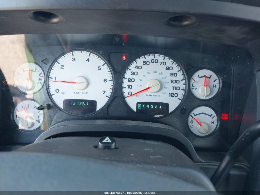 2005 Dodge Ram 1500 Slt/Laramie VIN: 1D7HA18D05S360111 Lot: 43575627