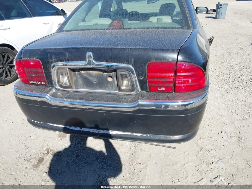 2002 Lincoln Ls V6 Auto/V6 Manual VIN: 1LNHM86S02Y704603 Lot: 43575664