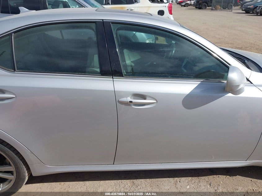 2008 Lexus Is 250 VIN: JTHBK262982072434 Lot: 43575684