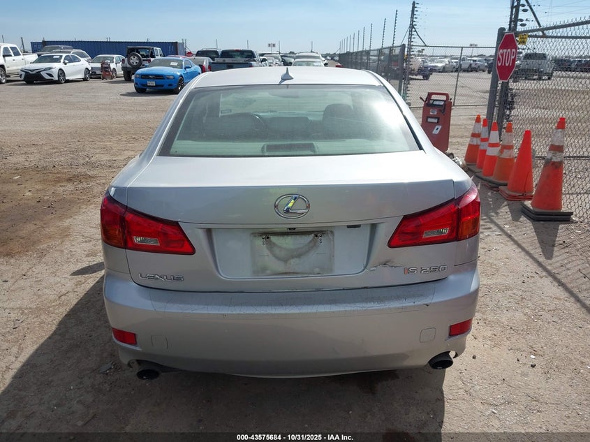 2008 Lexus Is 250 VIN: JTHBK262982072434 Lot: 43575684