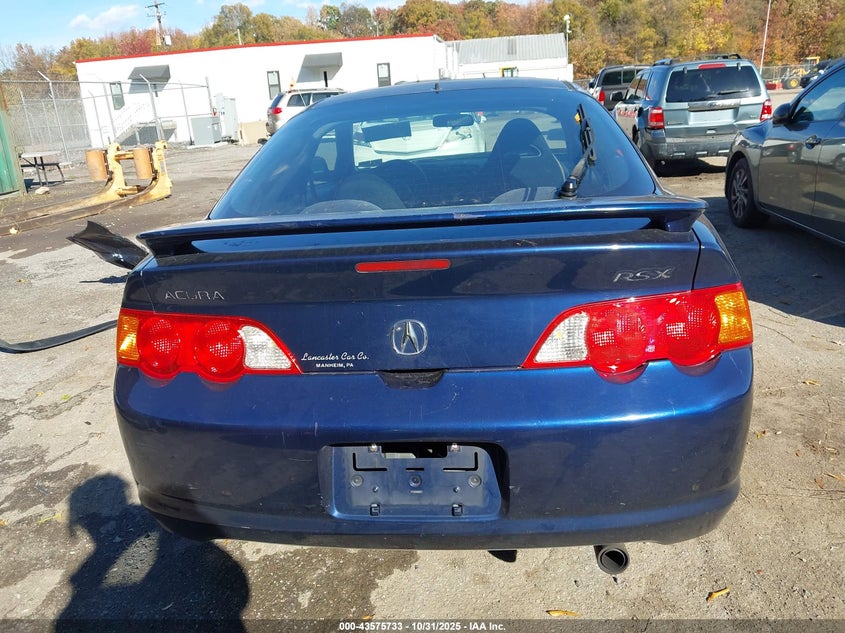 2004 Acura Rsx VIN: JH4DC54894S008063 Lot: 43575733