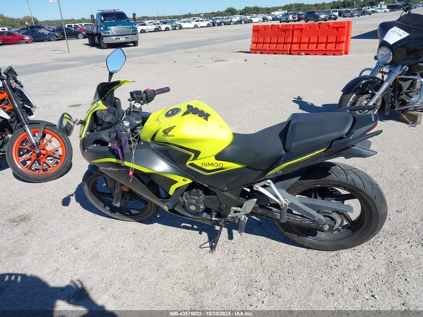 2016 Honda Cbr300 R VIN: MLHNC5107G5200408 Lot: 43575802