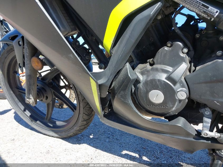 2016 Honda Cbr300 R VIN: MLHNC5107G5200408 Lot: 43575802