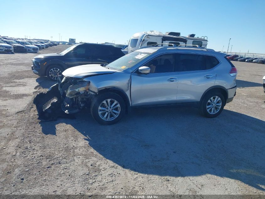 2016 Nissan Rogue Sv VIN: 5N1AT2MV2GC868440 Lot: 43575872