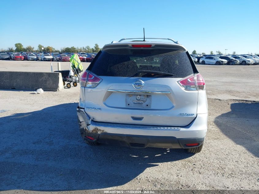 2016 Nissan Rogue Sv VIN: 5N1AT2MV2GC868440 Lot: 43575872