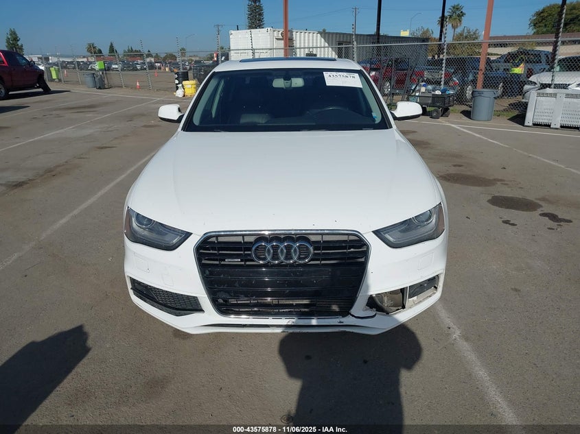 2014 AUDI A4 2.0T PREMIUM - WAUFFAFL9EN028015