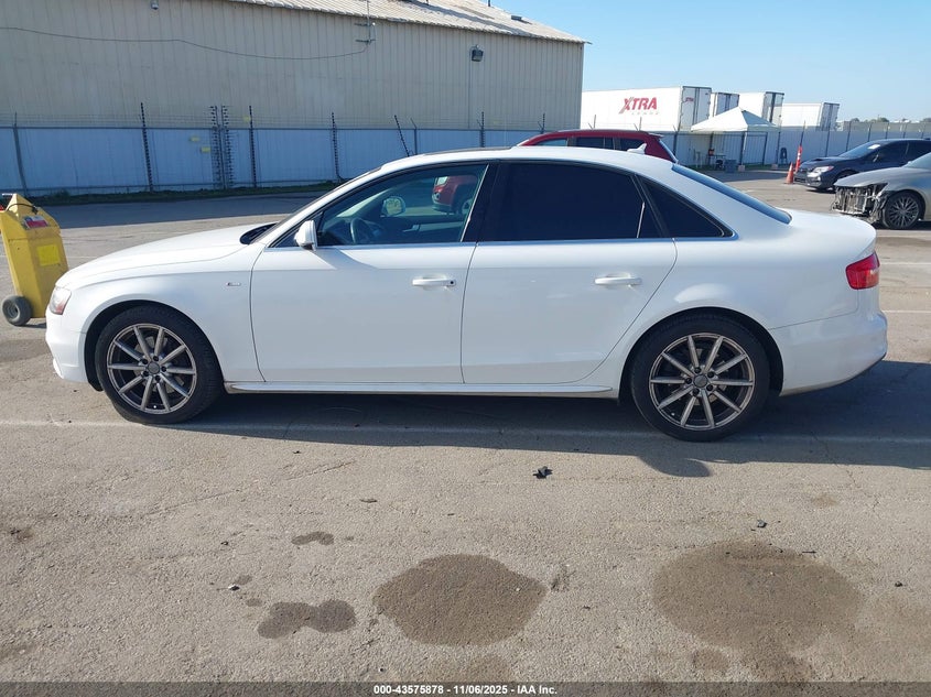 2014 AUDI A4 2.0T PREMIUM - WAUFFAFL9EN028015