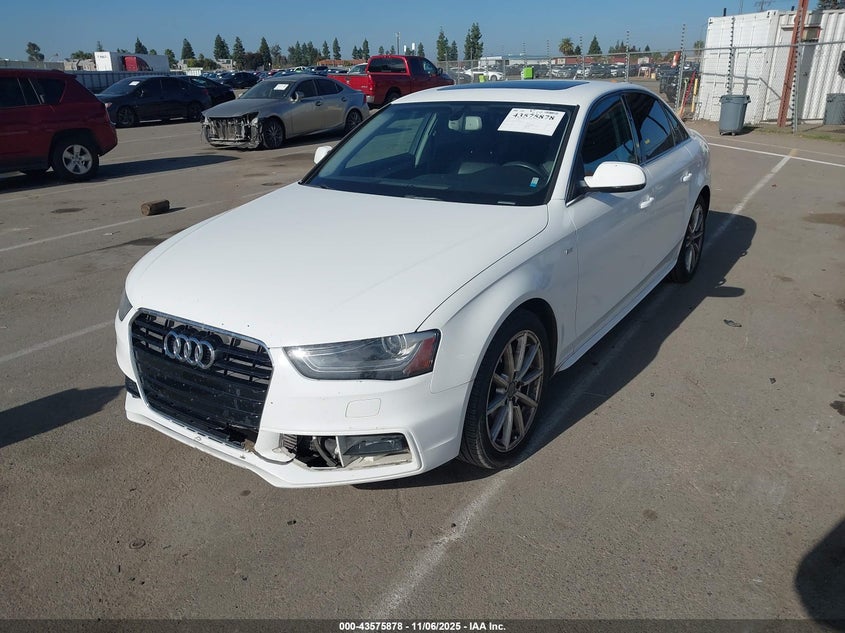 2014 AUDI A4 2.0T PREMIUM - WAUFFAFL9EN028015