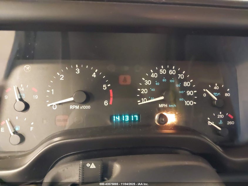 1998 Jeep Wrangler Se VIN: 1J4FY29P0WP805845 Lot: 43575885