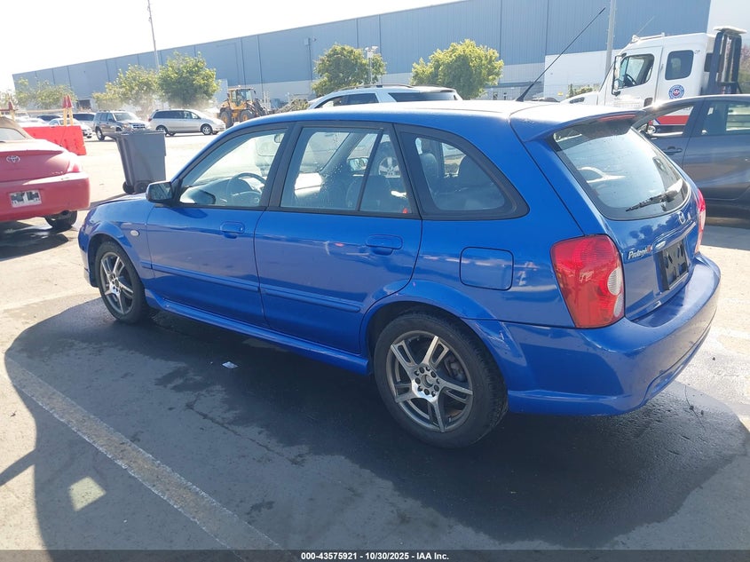 2003 Mazda Protege5 blue wagon gasoline JM1BJ246031190896 photo #4
