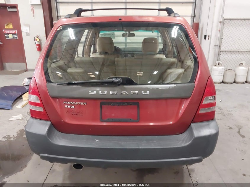 2005 Subaru Forester 2.5X VIN: JF1SG636X5H745201 Lot: 43575941