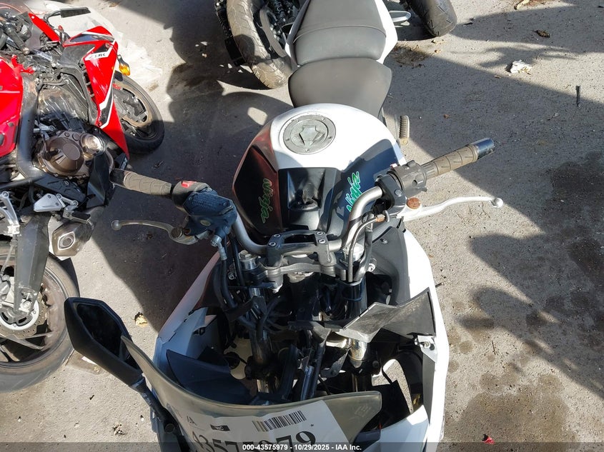 2015 Kawasaki Ex650 F VIN: JKAEXEF10FDA19726 Lot: 43575979