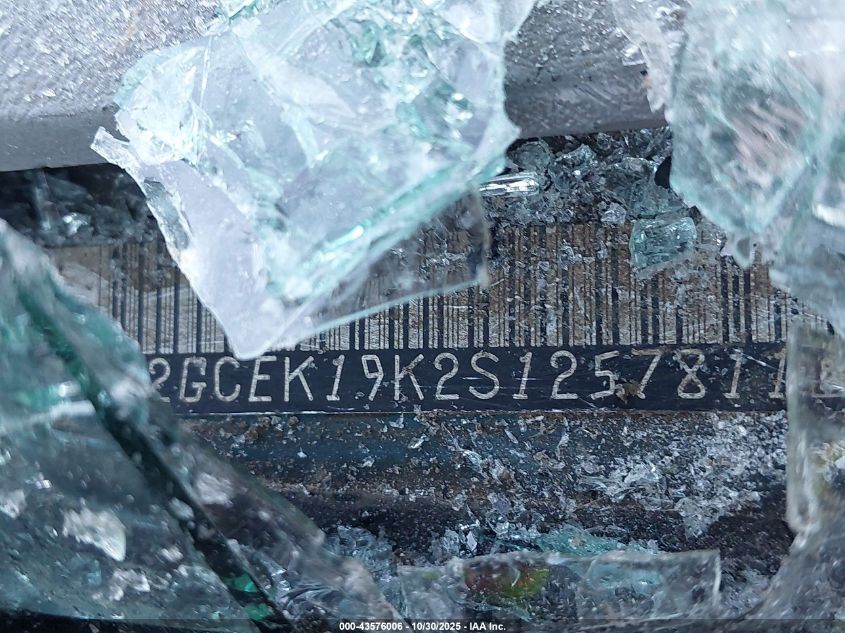 1995 Chevrolet Gmt-400 K1500 VIN: 2GCEK19K2S1257811 Lot: 43576006