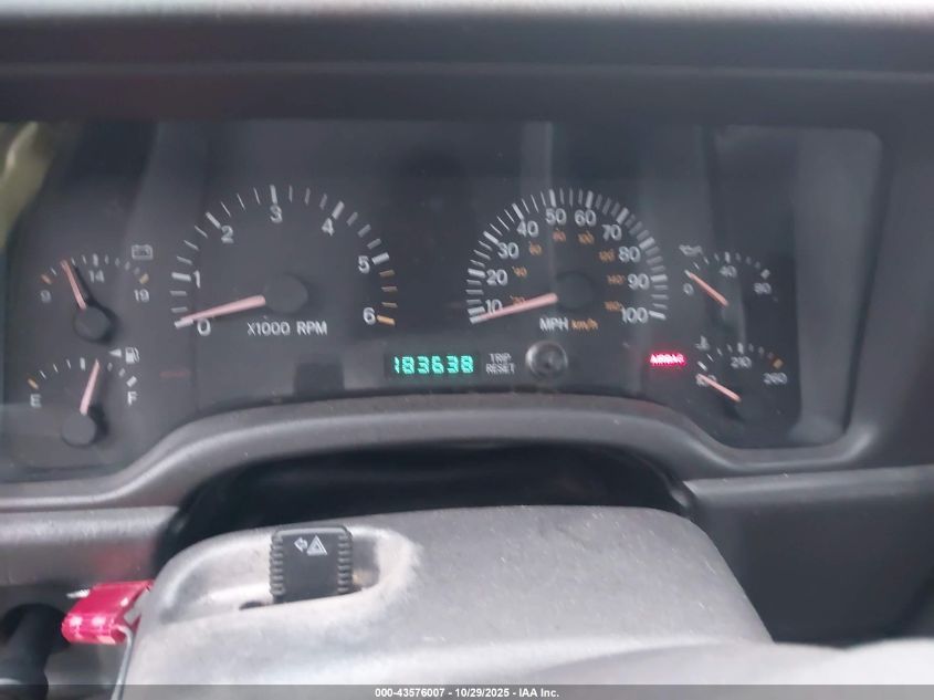 2001 Jeep Cherokee Sport VIN: 1J4FF48S11L583100 Lot: 43576007