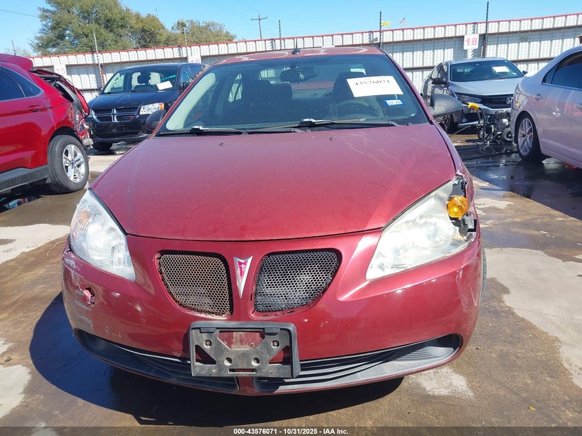2008 Pontiac G6 Value Leader VIN: 1G2ZF57B484175614 Lot: 43576071