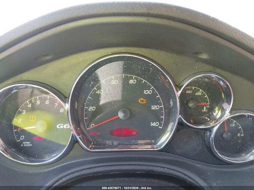 2008 Pontiac G6 Value Leader VIN: 1G2ZF57B484175614 Lot: 43576071