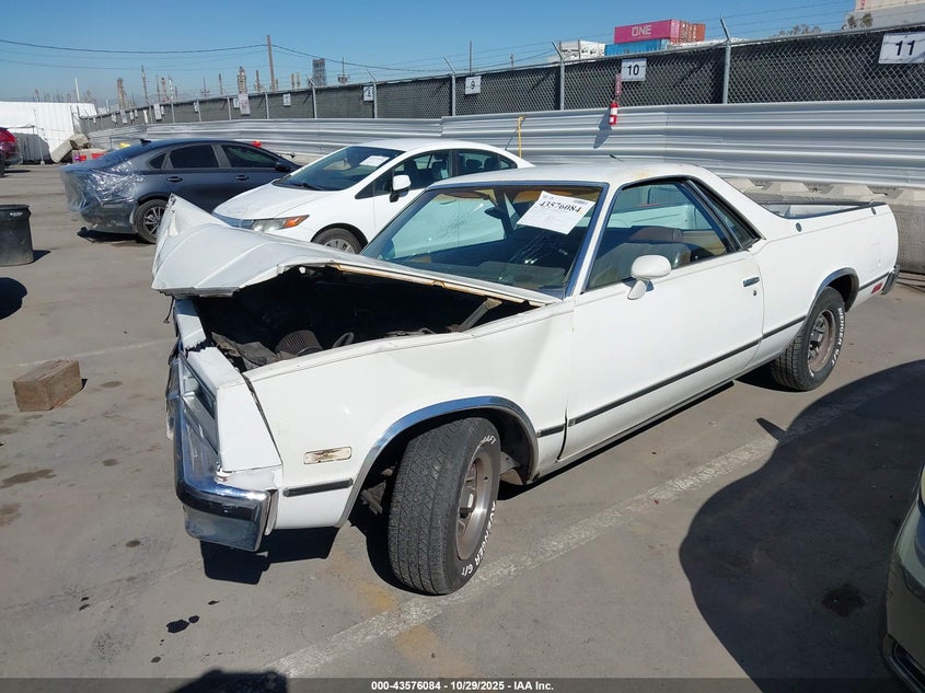 1GCCW80H0CR170469 1982 CHEVROLET EL CAMINO photo no. 2