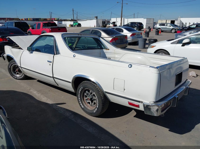 1GCCW80H0CR170469 1982 CHEVROLET EL CAMINO photo no. 3