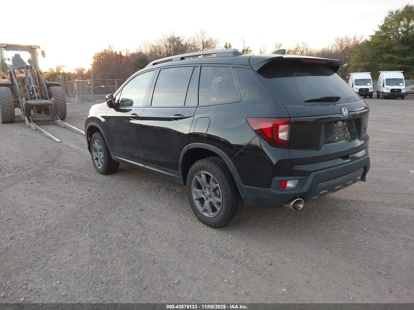 Vin: 5fnyf8h69sb017361, lot: 44071203, honda passport awd trailsport 20253