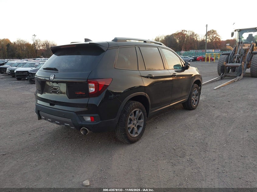 Vin: 5fnyf8h69sb017361, lot: 44071203, honda passport awd trailsport 20254