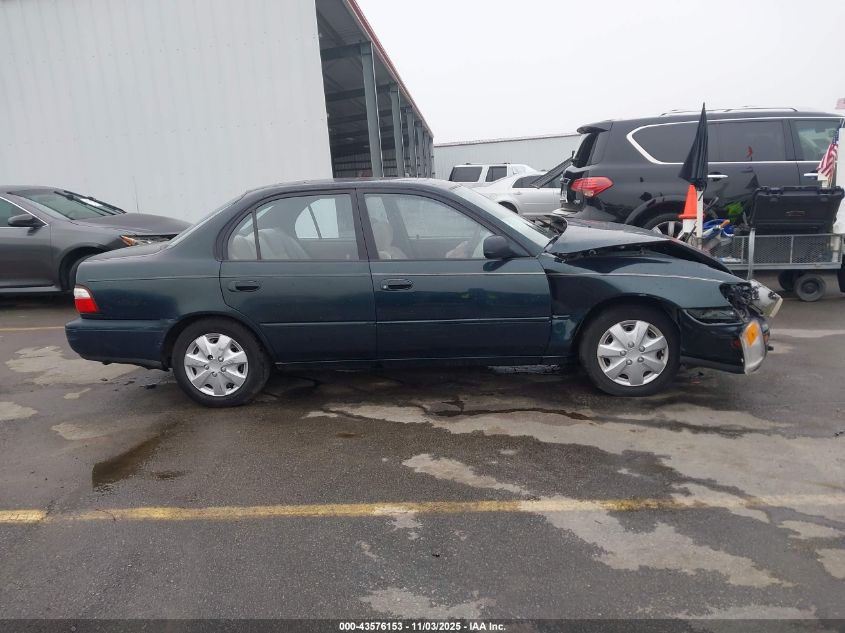 1997 Toyota Corolla Dx VIN: 1NXBB02E0VZ553660 Lot: 43576153
