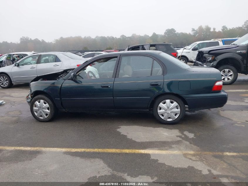 1997 Toyota Corolla Dx VIN: 1NXBB02E0VZ553660 Lot: 43576153