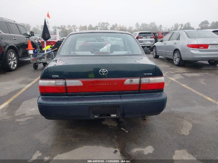 1997 Toyota Corolla Dx VIN: 1NXBB02E0VZ553660 Lot: 43576153