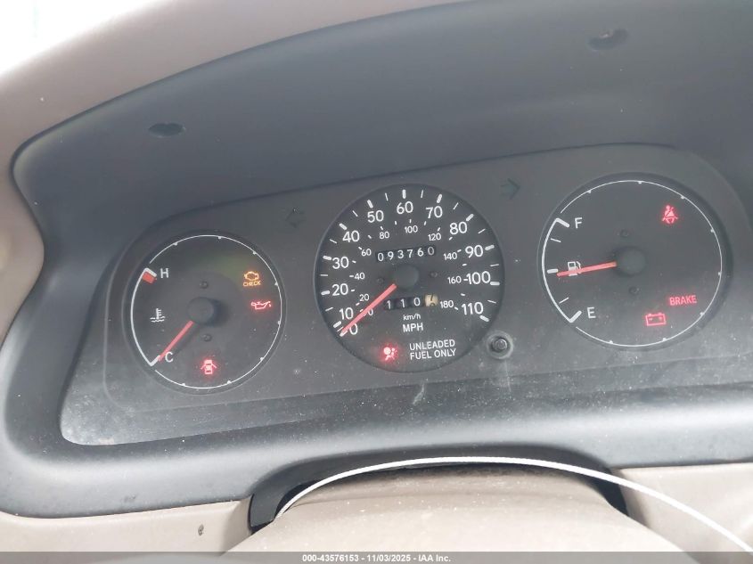 1997 Toyota Corolla Dx VIN: 1NXBB02E0VZ553660 Lot: 43576153