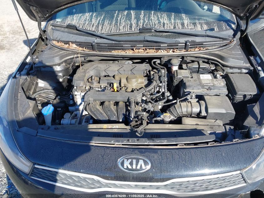 2020 Kia Rio Lx VIN: 3KPA24ADXLE311115 Lot: 43576259