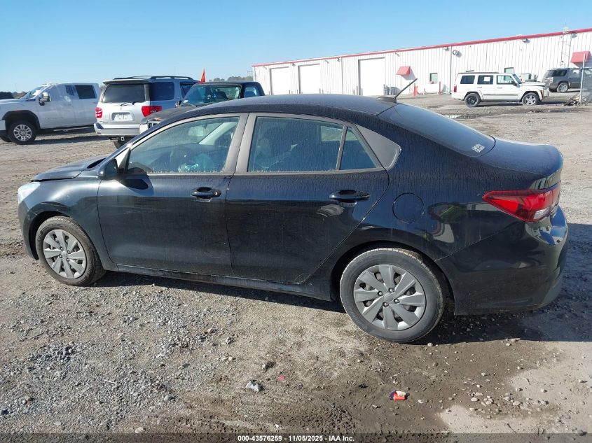 2020 Kia Rio Lx VIN: 3KPA24ADXLE311115 Lot: 43576259
