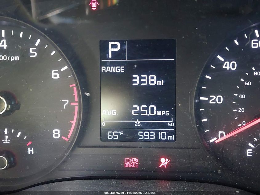 2020 Kia Rio Lx VIN: 3KPA24ADXLE311115 Lot: 43576259