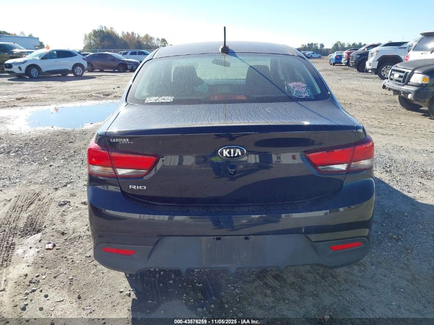 2020 Kia Rio Lx VIN: 3KPA24ADXLE311115 Lot: 43576259