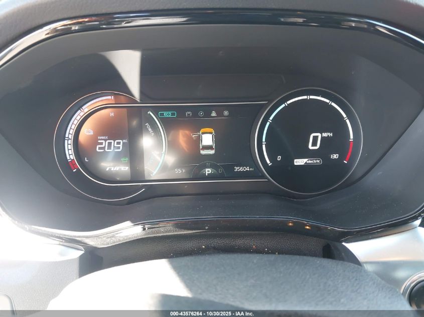 2022 Kia Niro Ev Ex VIN: KNDCC3LG6N5117803 Lot: 43576264