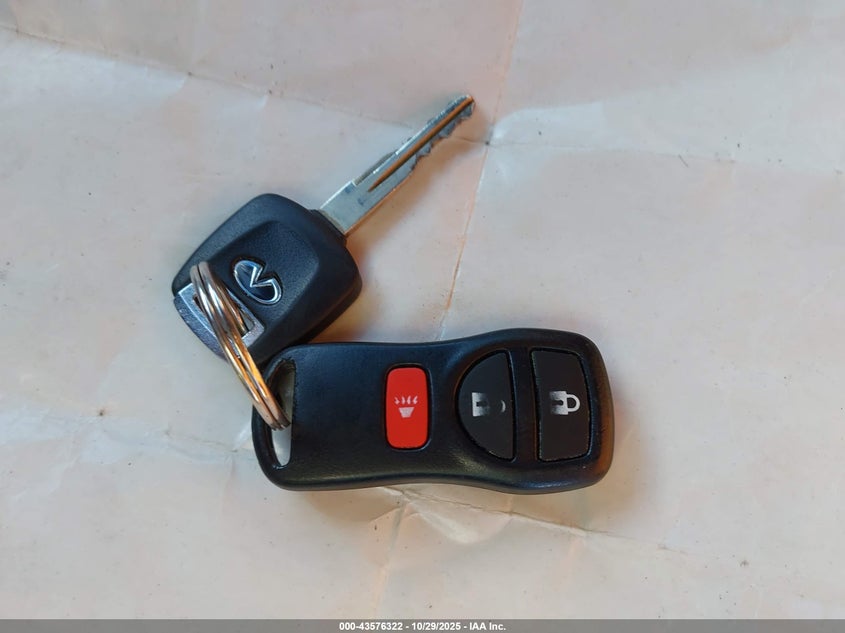 2003 Infiniti Fx35 Options VIN: JNRAS08W13X002844 Lot: 43576322