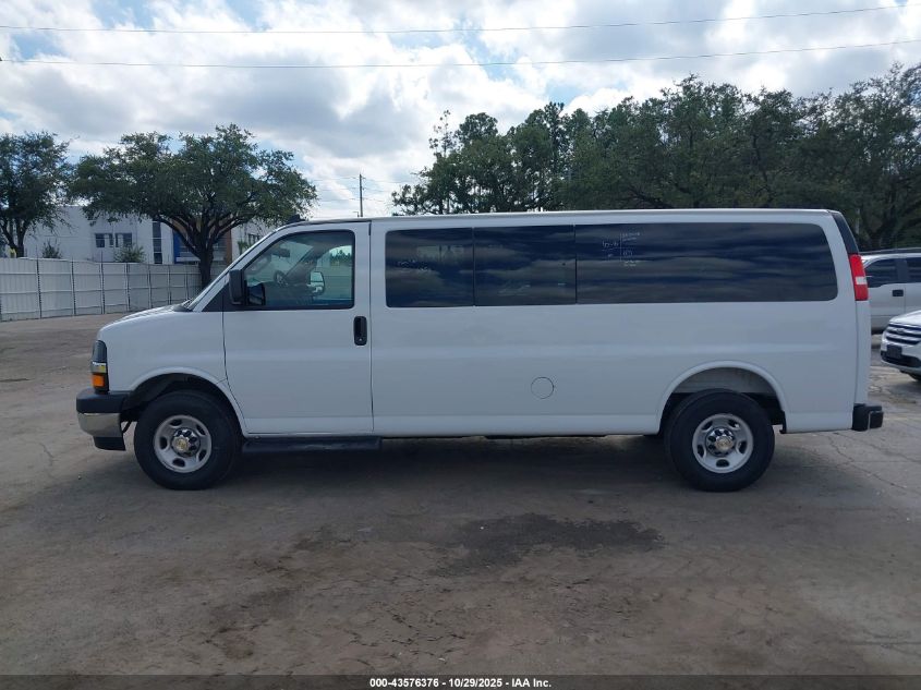 2025 Chevrolet Express Passenger Rwd 3500 Extended Wheelbase Lt VIN: 1GAZGPFP0S1195569 Lot: 43576376