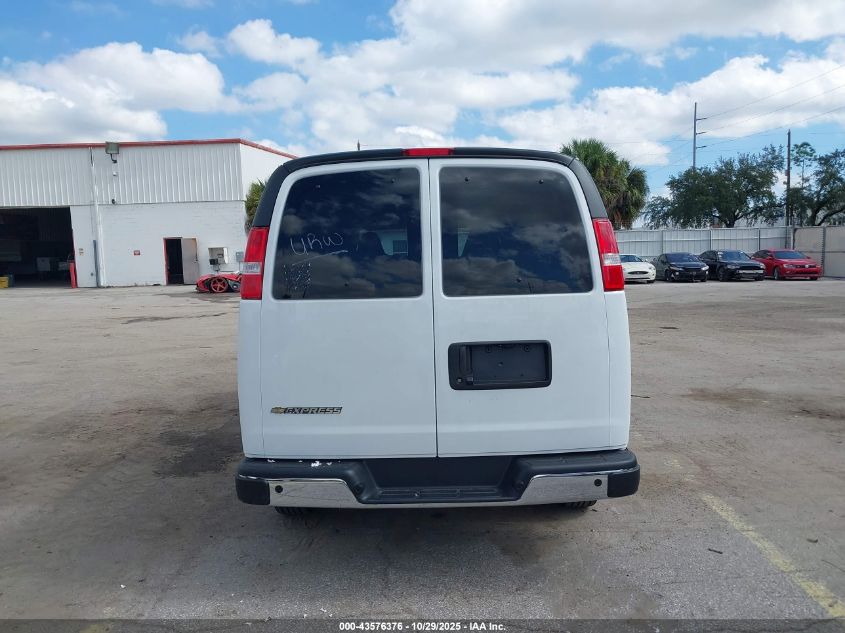2025 Chevrolet Express Passenger Rwd 3500 Extended Wheelbase Lt VIN: 1GAZGPFP0S1195569 Lot: 43576376
