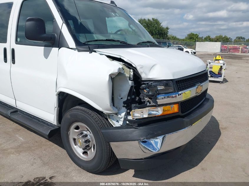 2025 Chevrolet Express Passenger Rwd 3500 Extended Wheelbase Lt VIN: 1GAZGPFP0S1195569 Lot: 43576376