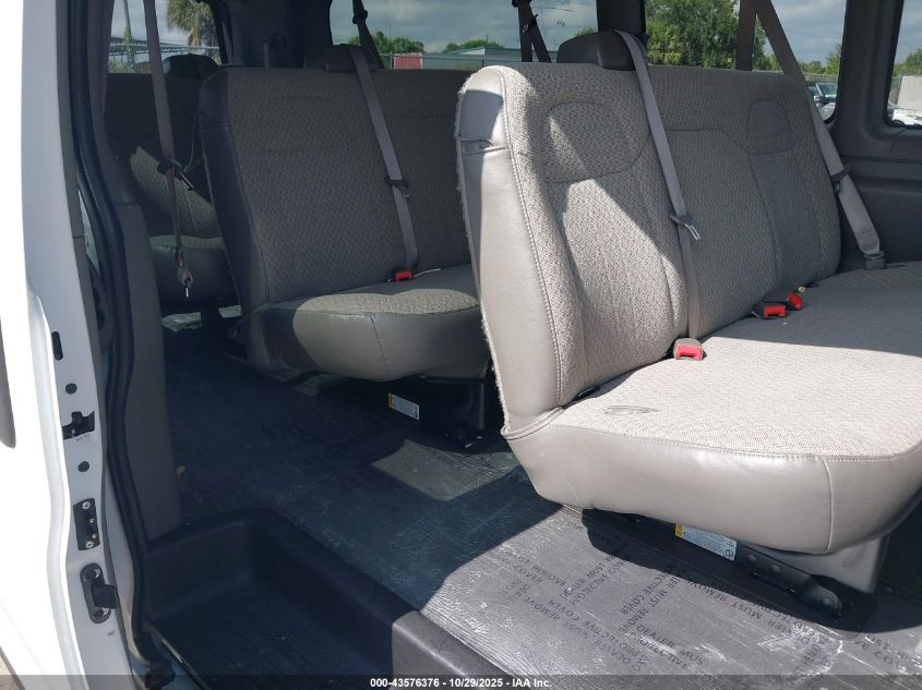 2025 Chevrolet Express Passenger Rwd 3500 Extended Wheelbase Lt VIN: 1GAZGPFP0S1195569 Lot: 43576376