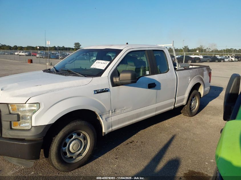 2016 Ford F-150 Xl VIN: 1FTEX1CF0GKD60326 Lot: 43576393