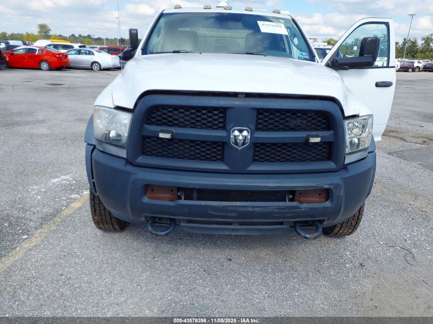 2016 Ram 5500 Chassis Tradesman/Slt/Laramie VIN: 3C7WRMFL4GG343055 Lot: 43576396