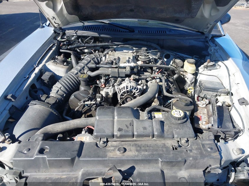 2002 Ford Mustang Gt VIN: 1FAFP42X32F227471 Lot: 43576415