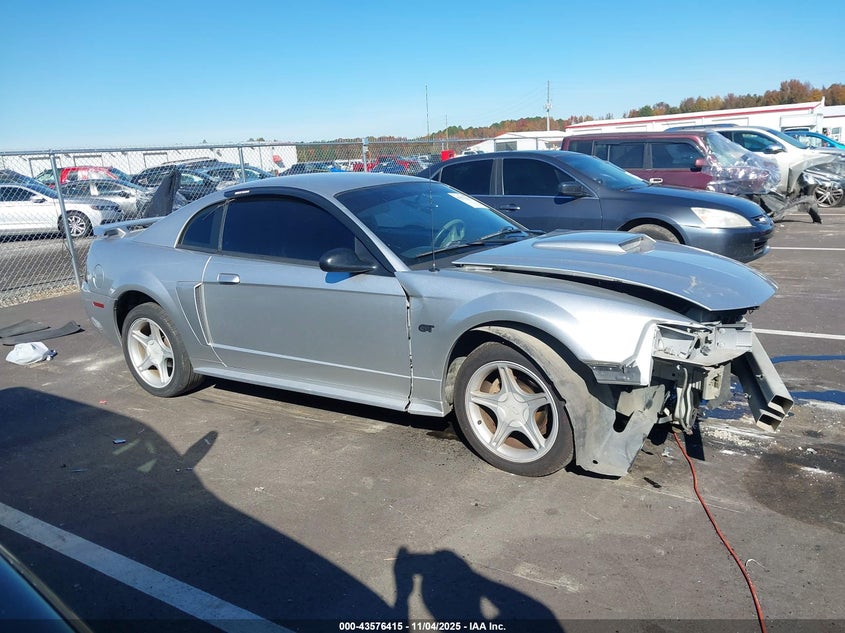 2002 Ford Mustang Gt VIN: 1FAFP42X32F227471 Lot: 43576415