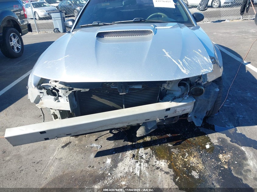 2002 Ford Mustang Gt VIN: 1FAFP42X32F227471 Lot: 43576415